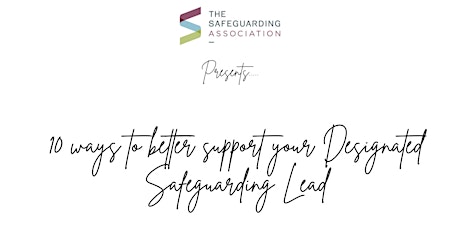 Webinar: 10 ways to better support your safeguarding lead primary image