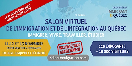 SALON DE L'IMMIGRATION ET DE L'INTÉGRATION AU QUÉBEC primary image