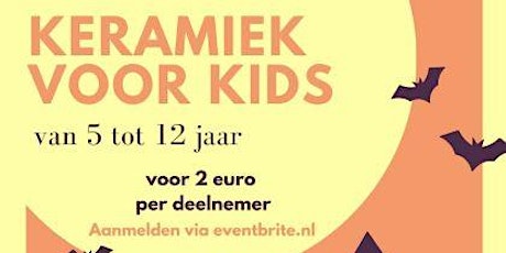 Primaire afbeelding van Halloween workshop Keramiek voor kids