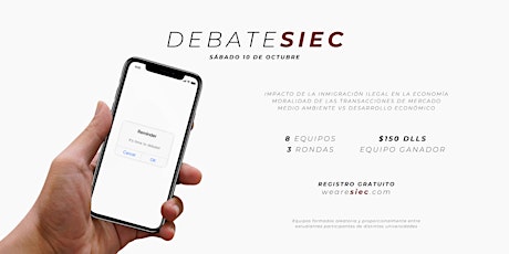 Imagen principal de Torneo de debate SIEC