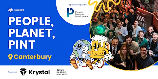 Imagem principal de Canterbury - Small99's People, Planet, Pint™: Sustainability Meetup