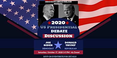 2020 US Presidential 2nd Debate Discussion Party primary image