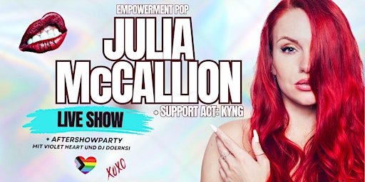 Image principale de Julia McCallion LIVE