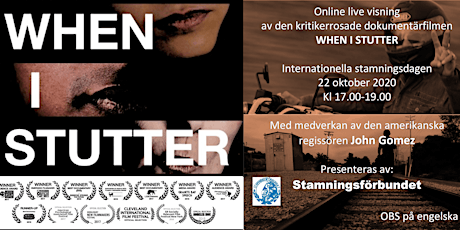 Online screening av dokumentärfilmen "When I Stutter"  primärbild