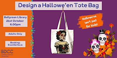 Immagine principale di Creative Spirits: Design Your Own Hallowe'en Tote Bag