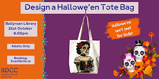 Imagen principal de Creative Spirits: Design Your Own Hallowe'en Tote Bag