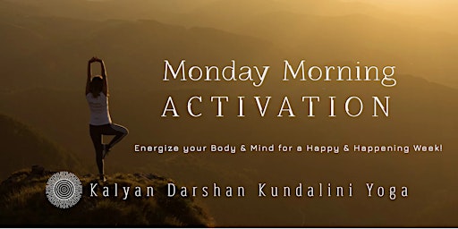 Monday Morning Activation - Online Yoga and Meditation  primärbild