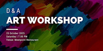 Image principale de D&A Art Workshop @ Meetpoint