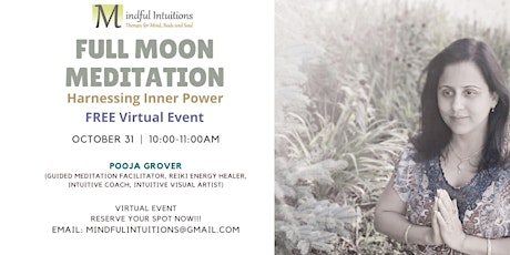 Full Moon Meditation - Harnessing Inner Power primary image