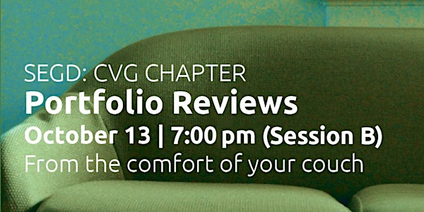 SEGD CVG Student Portfolio Reviews Session B