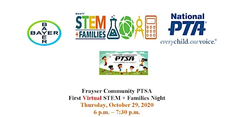 Frayser Community PTSA  First Virtual STEM + Families Night primary image