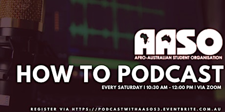 AASO Workshop: How to Podcast - Recording Remotely and Practicing Segments primary image