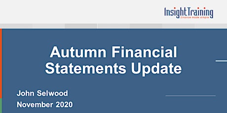 Autumn Financial Statements Update primary image