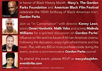 Macy’s celebrates the 100th birthday of American Icon, Gordon Parks. 