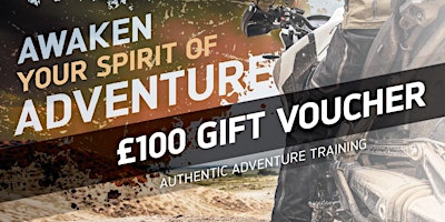 2026 - £100 Adventure Experience Gift Voucher primary image