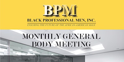 BPM General Body Meeting