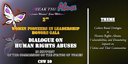 Women Pioneers in Leadership Dialogue & Honors primary image