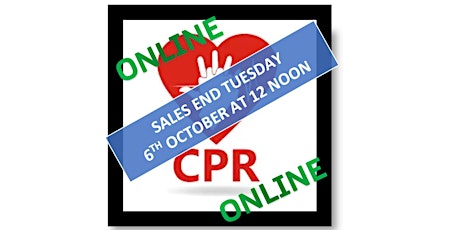 *ONLINE* CPR/Anaphylaxis Annual Update for HCPC Podiatrists (Via Zoom Mtg) primary image