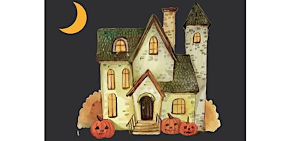 Image principale de Mixed Media Halloween Spooky House Art Class for Kids of Ages 5–13