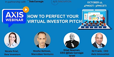How to Perfect Your Virtual Investor Pitch