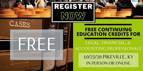 FREE Legal and Professional CLE/CPE primary image