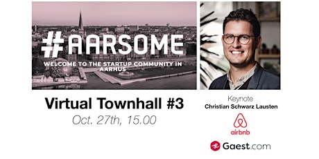 #AARsome Virtual Townhall #3 - Startup Stories from Aarhus primary image