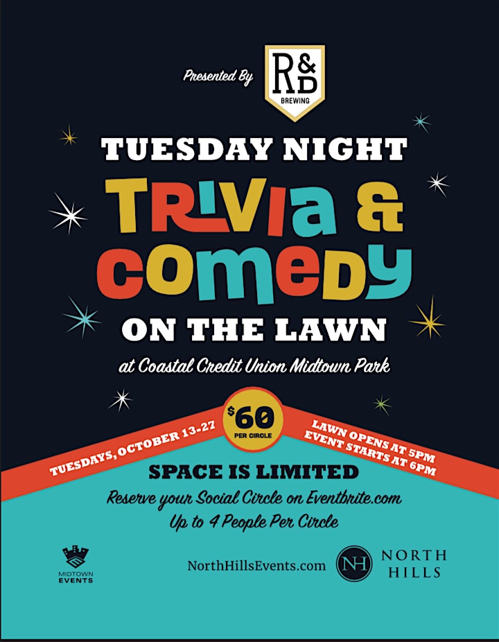 Tuesday Night Trivia & Comedy Presented by R&D Brewing image