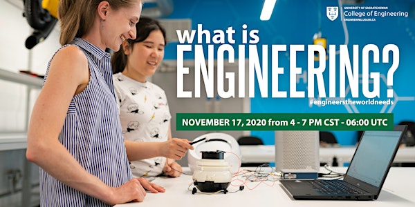 What is Engineering: Learn about first-year engineering at USask