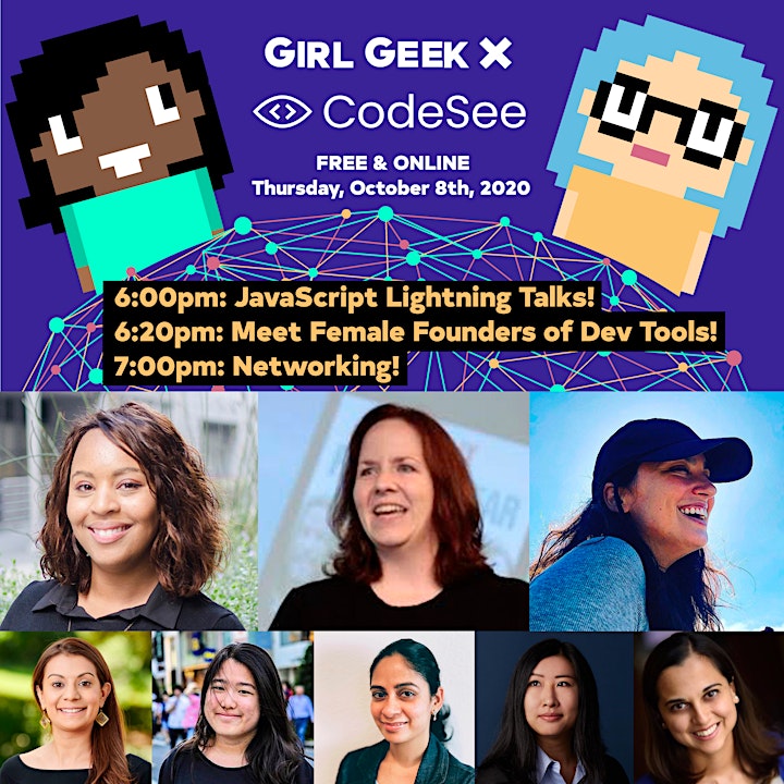CodeSee Panel of Female Founders of Devtools Startups + Networking! image