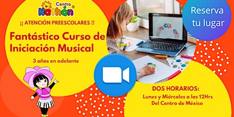 Imagen principal de Fantástico curso de Iniciación Musical 1 para Preescolares