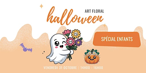 Image principale de Art floral d'Halloween pour les enfants