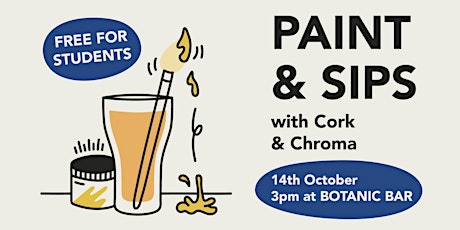 FREE Paint & Sips with Cork & Chroma at Botanic Bar primary image