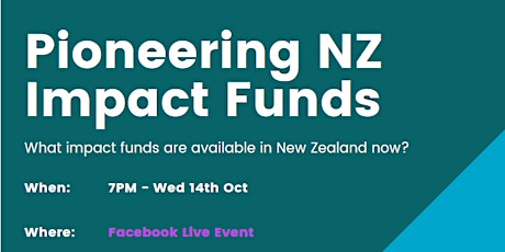 Pioneering NZ Impact Funds primary image