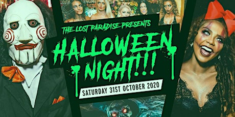 Halloween Night @ The Lost Paradise Bournemouth 31.10.20 primary image