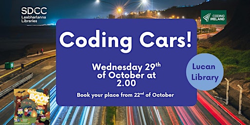 Hauptbild für Coding Cars for Teens! Workshop with Coding Ireland