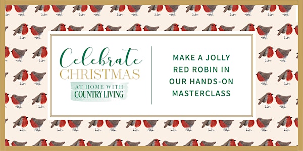 Rocking Robins!  Make a gorgeous festive red robin