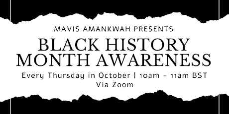 Black History Month Awareness Seminar primary image