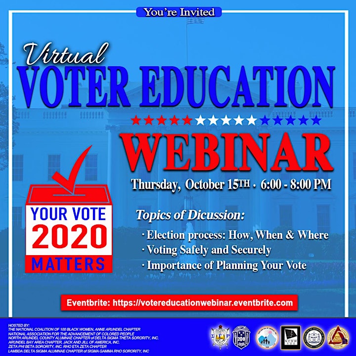 Virtual Voter Education - Webinar image