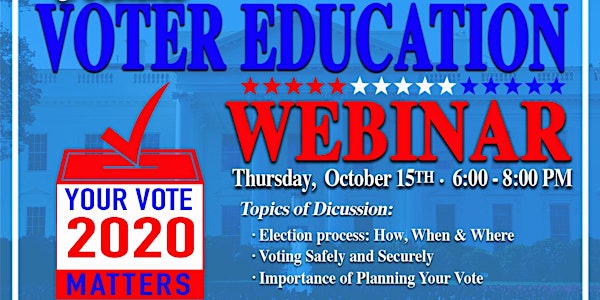 Virtual Voter Education - Webinar
