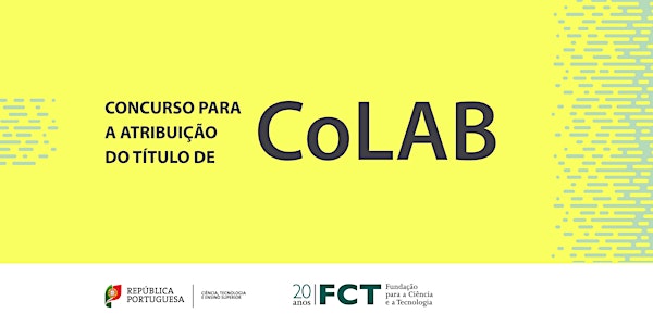 Sessão Pública de Apresentação e Discussão de Propostas para título CoLAB