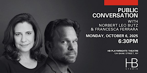 Public Conversation: Norbert Leo Butz