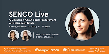 SENCO Live: A Discussion About Social Procurement with Elizabeth Chick