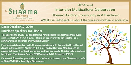 Image principale de 20th Annual Interfaith Multicultural Celebration