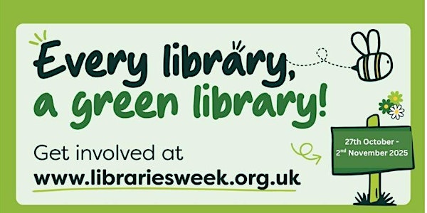 Green library session at Leytonstone Library