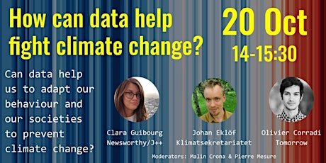 Webinar: How can data help fight climate change?  primärbild