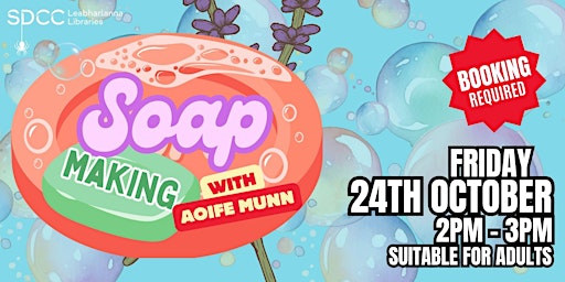 Image principale de Soap Making For Adults With Aoife Munn