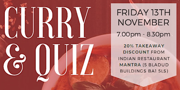 RHS Friends Family Curry and Quiz Night - Online!