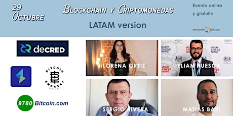 Blockchain y Criptomonedas América Latina - Evento Online
