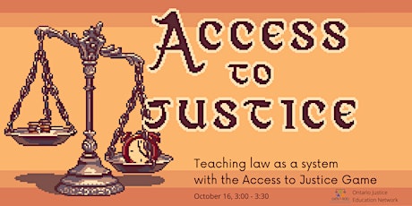 DXC Festival: Teaching Law as a System with the Access to Justice Game primary image