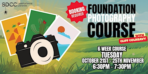 Imagen principal de Six Week Foundation Photography Course